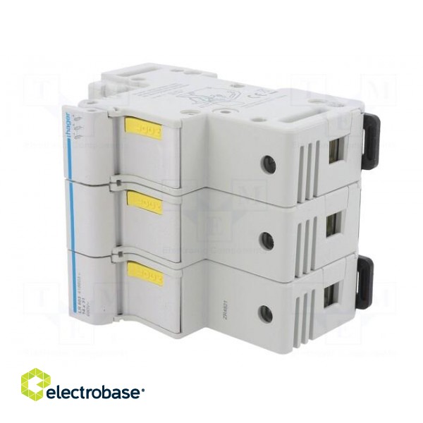 Fuse disconnector | 14x51mm | for DIN rail mounting | 50A | 690V paveikslėlis 2
