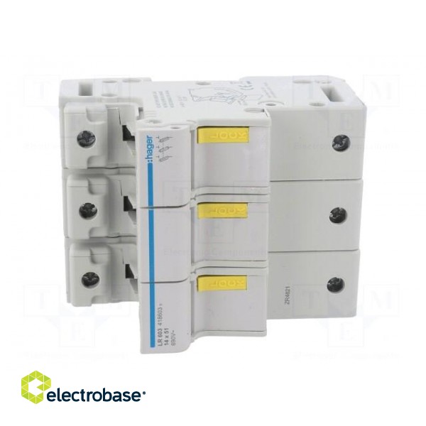 Fuse disconnector | 14x51mm | for DIN rail mounting | 50A | 690V image 9