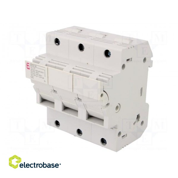 Fuse disconnector | 14x51mm | Mounting: for DIN rail mounting | 50A image 1