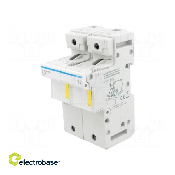 Fuse disconnector | 22x58mm | for DIN rail mounting | 125A | 690V image 1
