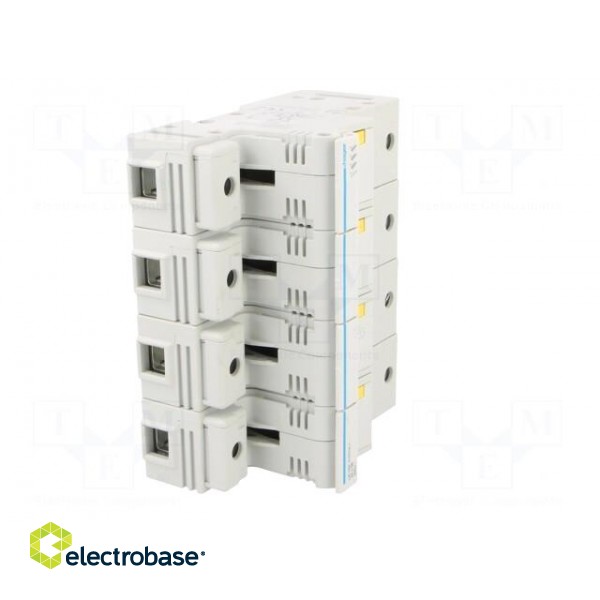 Fuse disconnector | 22x58mm | for DIN rail mounting | 125A | 690V paveikslėlis 8