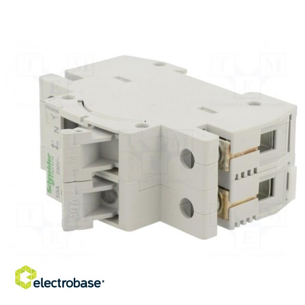 Fuse disconnector | D01 | for DIN rail mounting | 10A | Poles: 1+N image 2