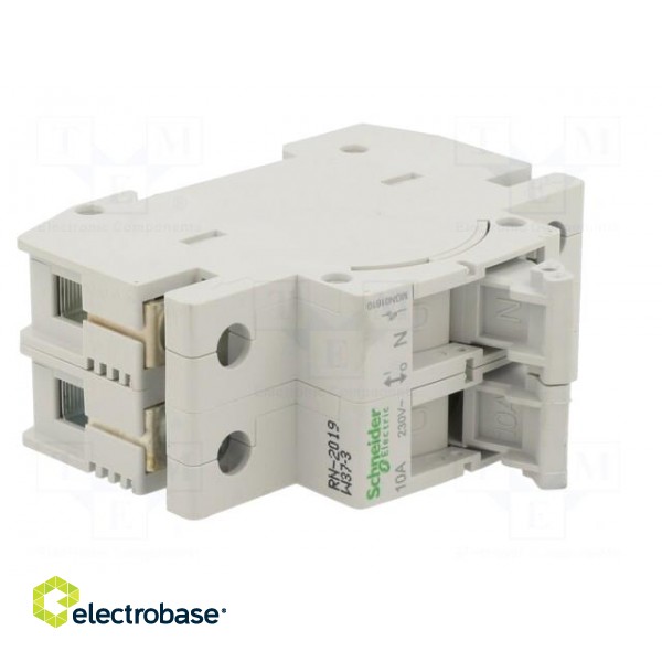 Fuse disconnector | D01 | for DIN rail mounting | 10A | Poles: 1+N image 8