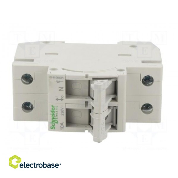 Fuse disconnector | D01 | for DIN rail mounting | 10A | Poles: 1+N paveikslėlis 9
