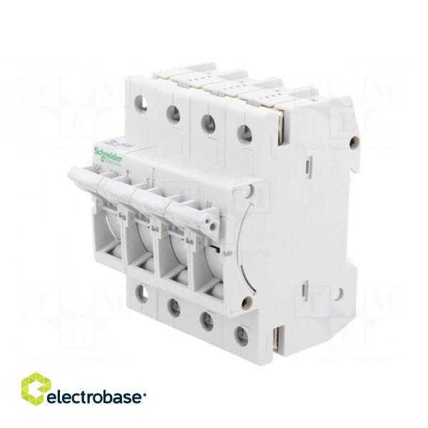 Fuse disconnector | D01 | for DIN rail mounting | 16A | Poles: 3+N image 1