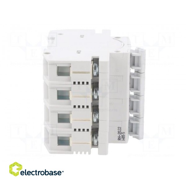 Fuse disconnector | D01 | for DIN rail mounting | 16A | Poles: 3+N paveikslėlis 7