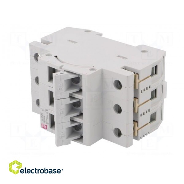 Fuse disconnector | D01 | for DIN rail mounting | 6A | 400VAC image 2