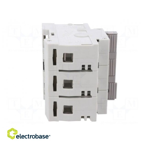 Fuse disconnector | D02 | for DIN rail mounting | 63A | 400V | Poles: 3 paveikslėlis 7