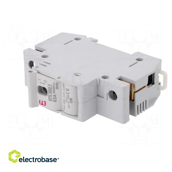 Fuse disconnector | D02 | Mounting: for DIN rail mounting | 63A paveikslėlis 2