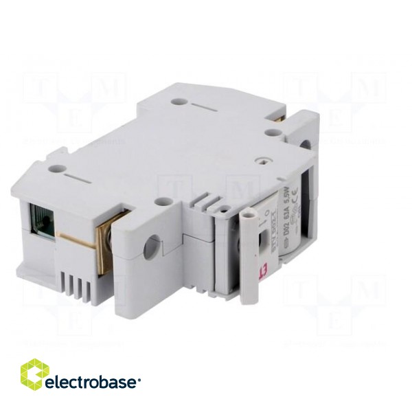 Fuse disconnector | D02 | Mounting: for DIN rail mounting | 63A paveikslėlis 8