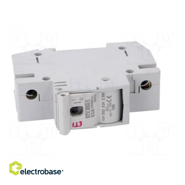 Fuse disconnector | D02 | for DIN rail mounting | 63A | 230/400VAC image 9