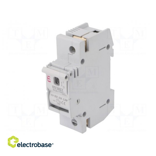 Fuse disconnector | D02 | for DIN rail mounting | 63A | 230/400VAC image 1