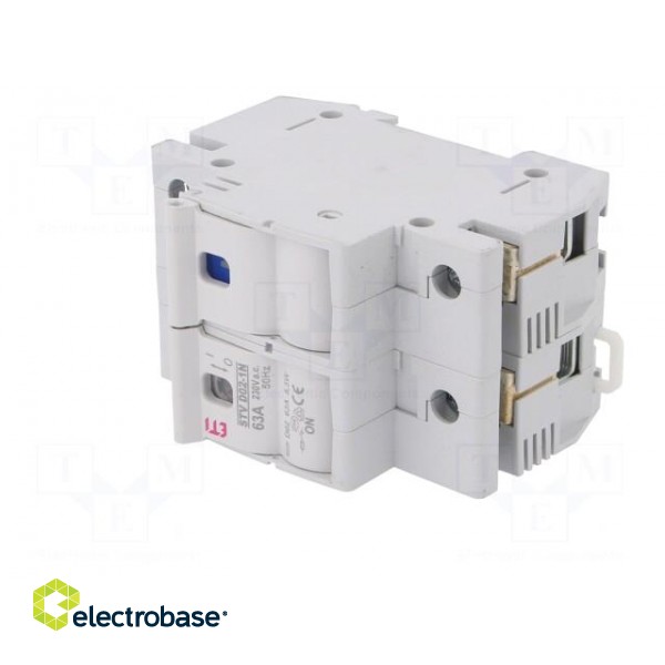 Fuse disconnector | D02 | for DIN rail mounting | 63A | 230/400VAC image 2