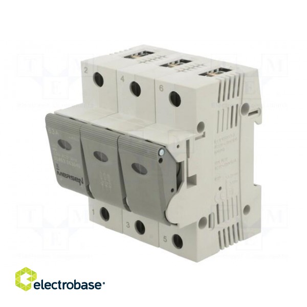 Fuse disconnector | protection switchgear | D02 | 63A | 440V | Poles: 3 paveikslėlis 1