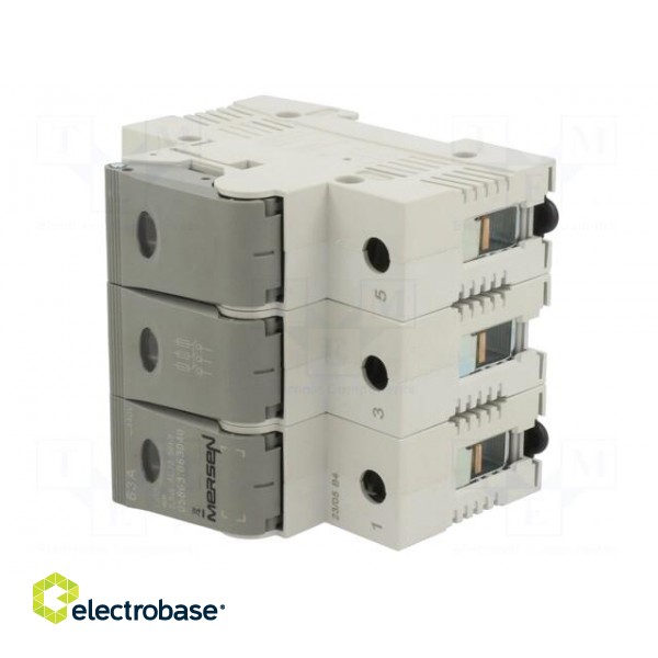 Fuse disconnector | protection switchgear | D02 | 63A | 440V | Poles: 3 paveikslėlis 2