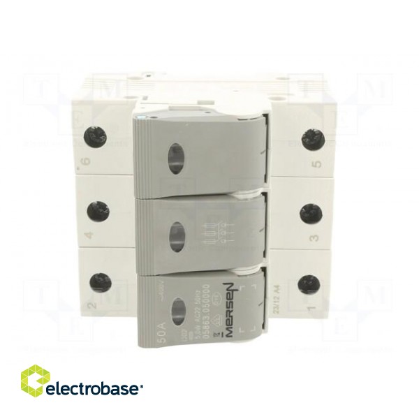 Fuse disconnector | protection switchgear | D02 | 50A | 400V | Poles: 3 фото 9