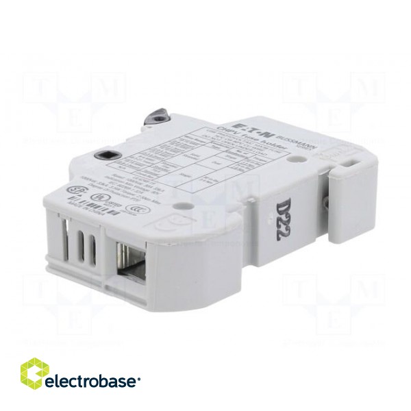 Fuse holder | 10.3x38mm | for DIN rail mounting | 30A | Poles: 1 | IP20 paveikslėlis 4