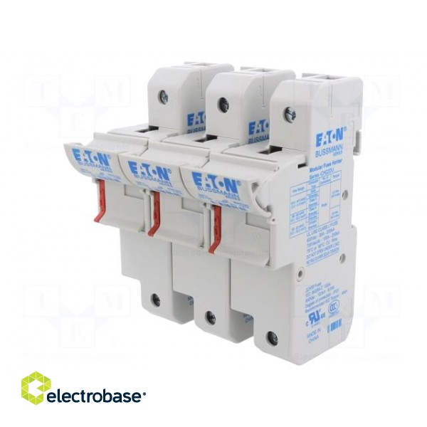 Fuse holder | 22x58mm | for DIN rail mounting | 125A | 690VAC | IP20 image 1