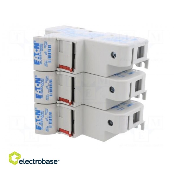 Fuse holder | 22x58mm | for DIN rail mounting | 125A | 690VAC | IP20 image 2