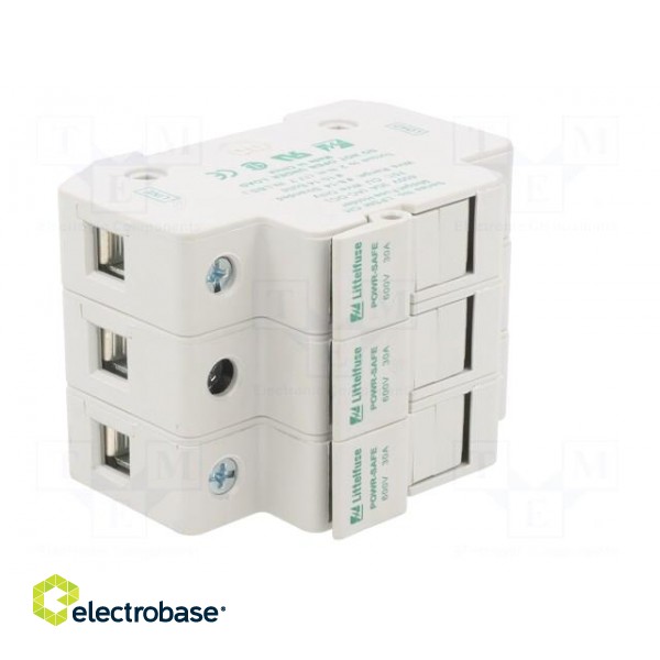 Fuse holder | cylindrical fuses | 10x38mm | for DIN rail mounting image 8