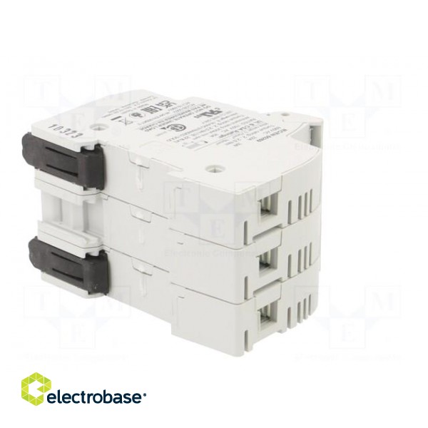 Fuse holder | cylindrical fuses | 10x38mm | for DIN rail mounting фото 6