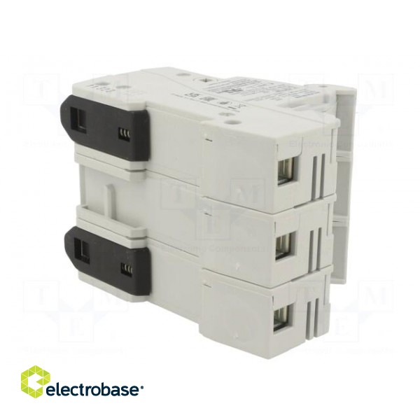 Fuse holder | cylindrical fuses | 14x51mm | for DIN rail mounting фото 6