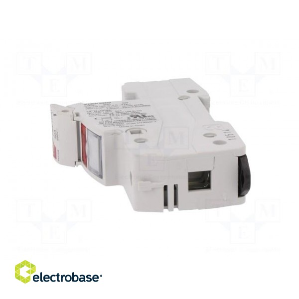 Fuse holder | cylindrical fuses | 14x51mm | Mounting: DIN | 50A | IP20 image 3
