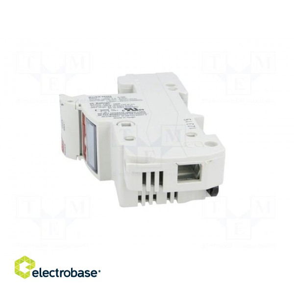 Fuse holder | cylindrical fuses | 22x58mm | Mounting: DIN | 100A | IP20 image 3