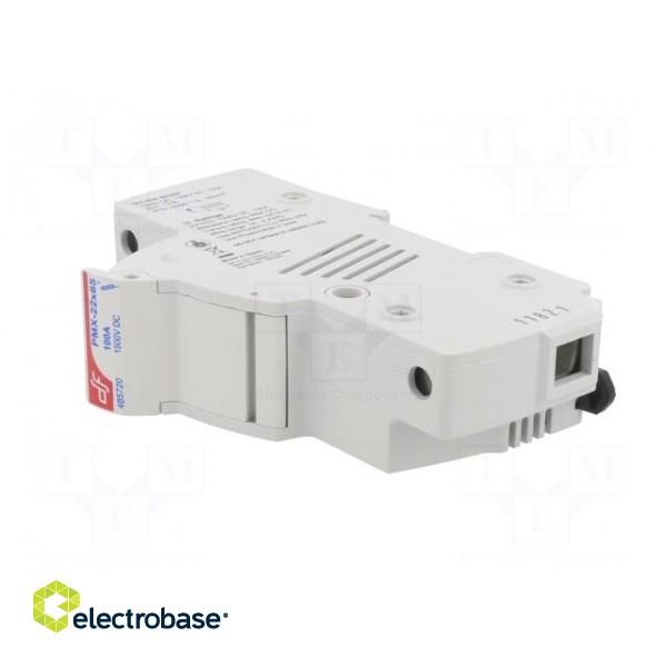 Fuse holder | cylindrical fuses | 22x65mm | for DIN rail mounting image 2
