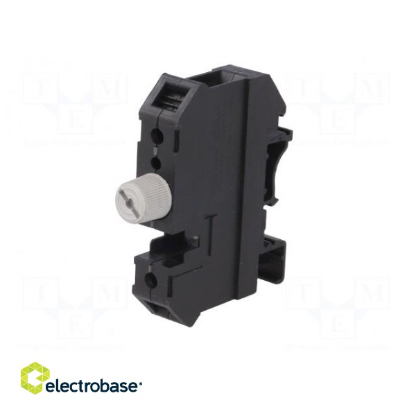Fuse holder | cylindrical fuses | 5x20mm | Mounting: DIN | 10A | 800VAC image 3