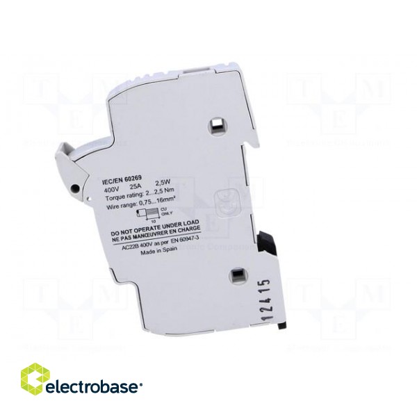 Fuse holder | cylindrical fuses | 8x31mm | for DIN rail mounting image 3