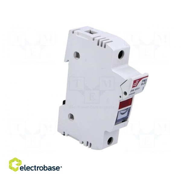 Fuse holder | cylindrical fuses | 8x31mm | for DIN rail mounting paveikslėlis 8