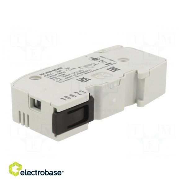 Fuse holder | cylindrical fuses | 8x32mm | for DIN rail mounting фото 4