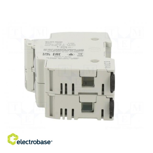 Fuse holder | cylindrical fuses | 8x32mm | for DIN rail mounting paveikslėlis 3