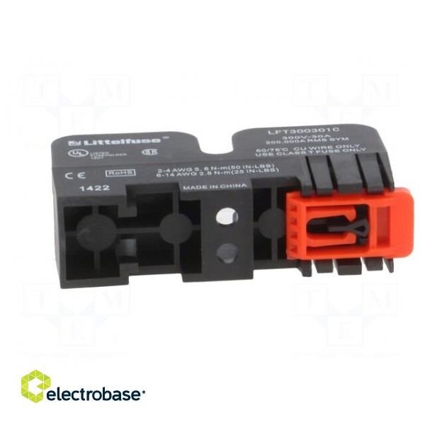 Fuse holder | cylindrical fuses | for DIN rail mounting | 30A | 300V image 5