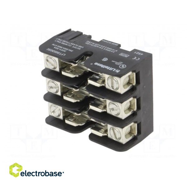 Fuse holder | cylindrical fuses | for DIN rail mounting | 30A | 300V фото 2