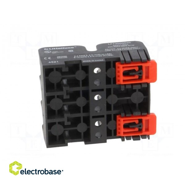 Fuse holder | cylindrical fuses | for DIN rail mounting | 30A | 300V image 5