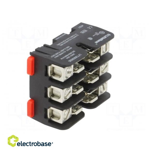 Fuse holder | cylindrical fuses | for DIN rail mounting | 30A | 300V фото 8