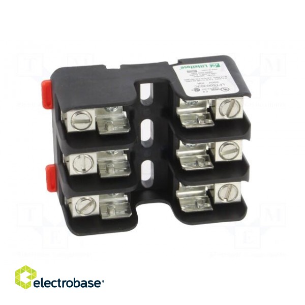 Fuse holder | cylindrical fuses | for DIN rail mounting | 30A | 600V фото 9