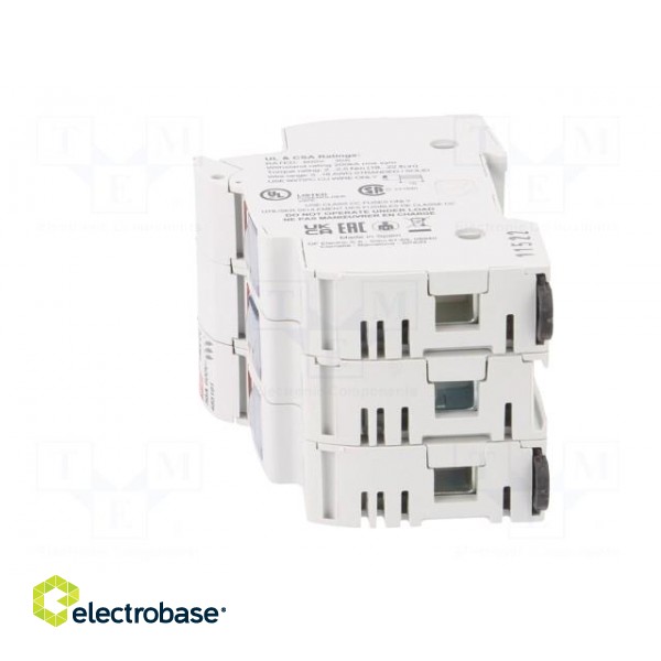 Fuse holder | cylindrical fuses | for DIN rail mounting | 30A | IP20 фото 3