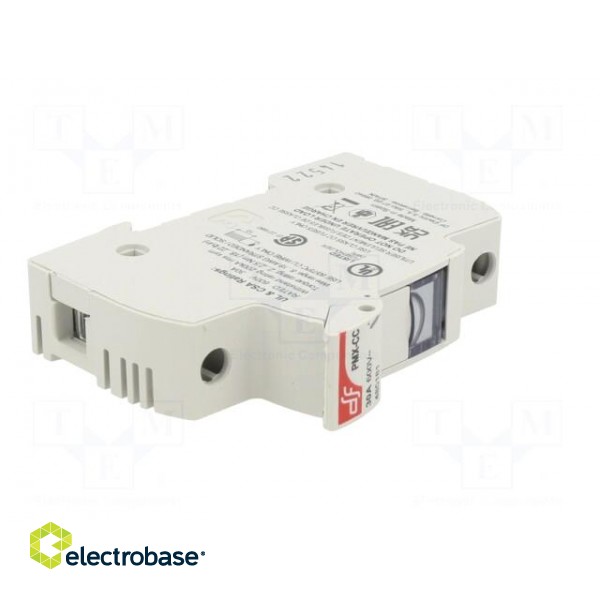 Fuse holder | cylindrical fuses | for DIN rail mounting | 30A | IP20 paveikslėlis 8
