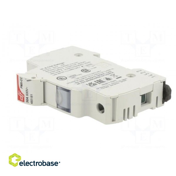 Fuse holder | cylindrical fuses | for DIN rail mounting | 30A | IP20 image 2