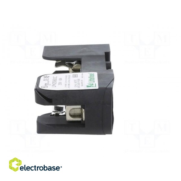 Fuse holder | cylindrical fuses | for DIN rail mounting | 60A | 250V фото 3