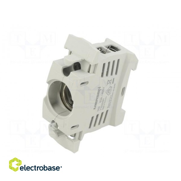 Fuse holder | protection switchgear | D02 | for DIN rail mounting paveikslėlis 2