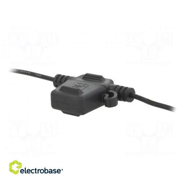 Fuse acces: fuse holder | fuse: 19mm | 20A | on cable | Leads: 2 leads image 2