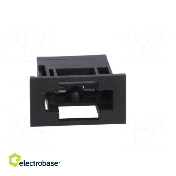 Fuse acces: fuse holder | fuse: 19mm | 20A | push-in | Body: black | 32V image 9