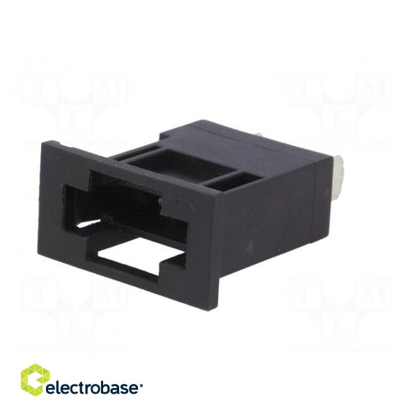 Fuse acces: fuse holder | fuse: 19mm | 20A | push-in | Body: black | 32V image 2