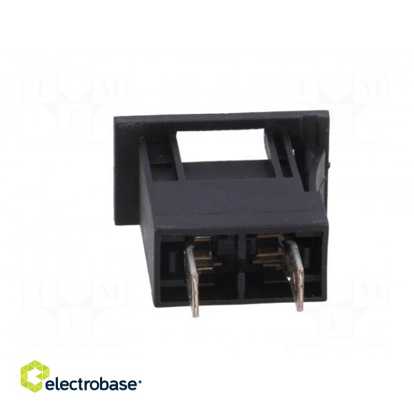 Fuse acces: fuse holder | fuse: 19mm | 20A | push-in | Body: black | 32V image 5