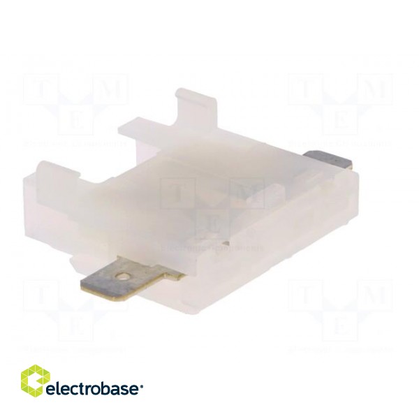 Fuse acces: fuse holder | fuse: 19mm | 21A | Leads: 6,3mm connectors image 4