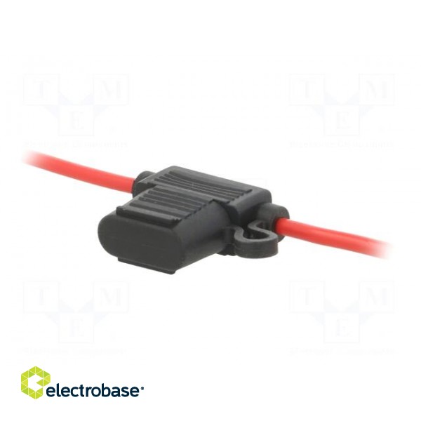 Fuse acces: fuse holder | fuse: 19mm | 30A | on cable | Leads: 2 leads фото 2